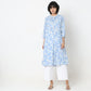 Straight Fit Printed Kurta