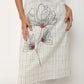 Buy Women Flare Fit Checkered Sleeveless Kurta  - Style Union
