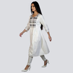 Embroidered Flared Kurta