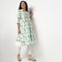 Cotton Printed Flared Kurta