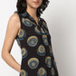 Buy Women Straight Fit Printed Sleeveless Kurta  - Style Union