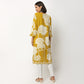 Buy Women Straight Fit Printed Three-Fourth Sleeve Kurta  - Style Union
