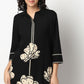 Buy Women Straight Fit Printed Three-Fourth Sleeve Kurta  - Style Union