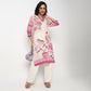 Buy Women Straight Fit Printed Three-Fourth Sleeve Kurta  - Style Union