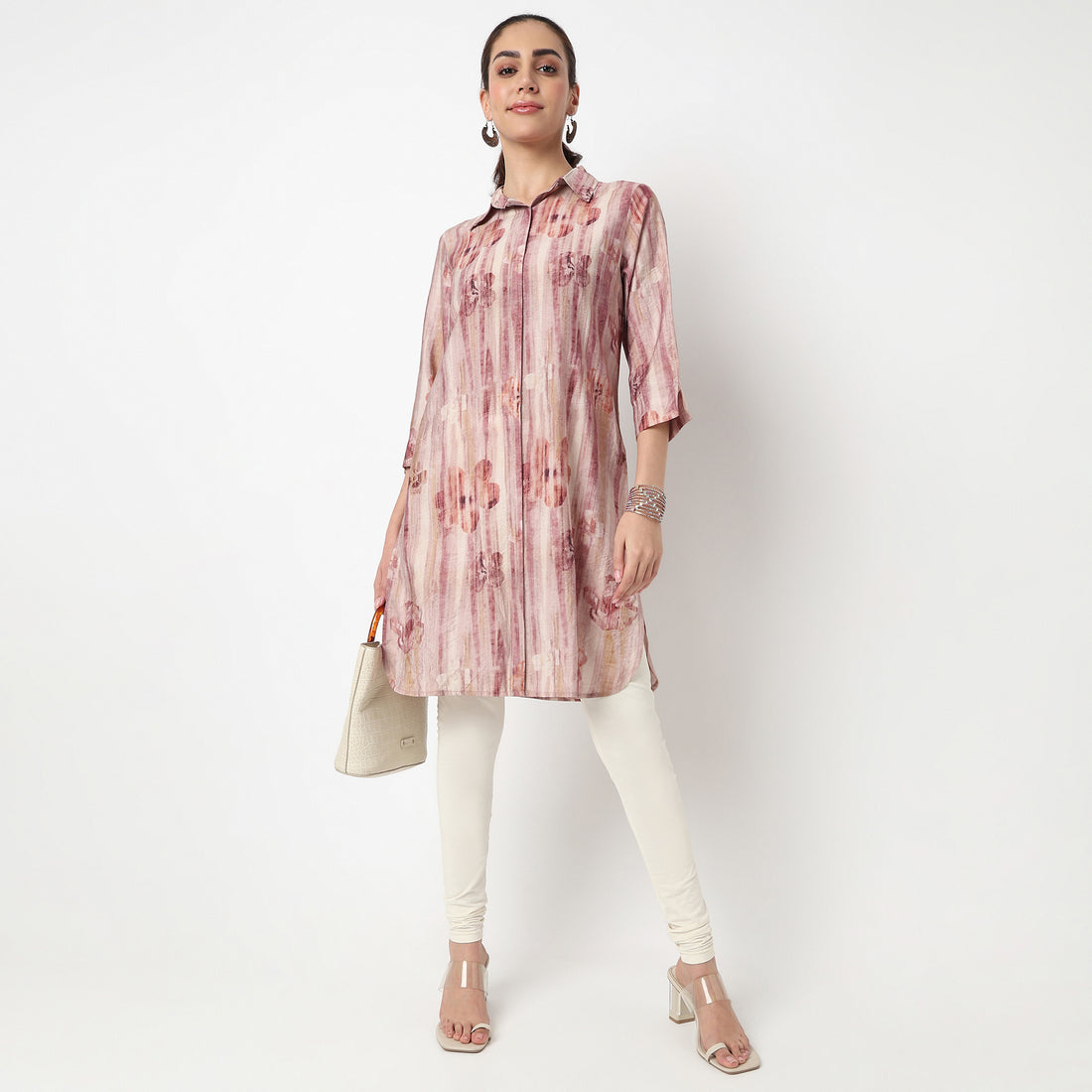 Printed A-Line Kurta