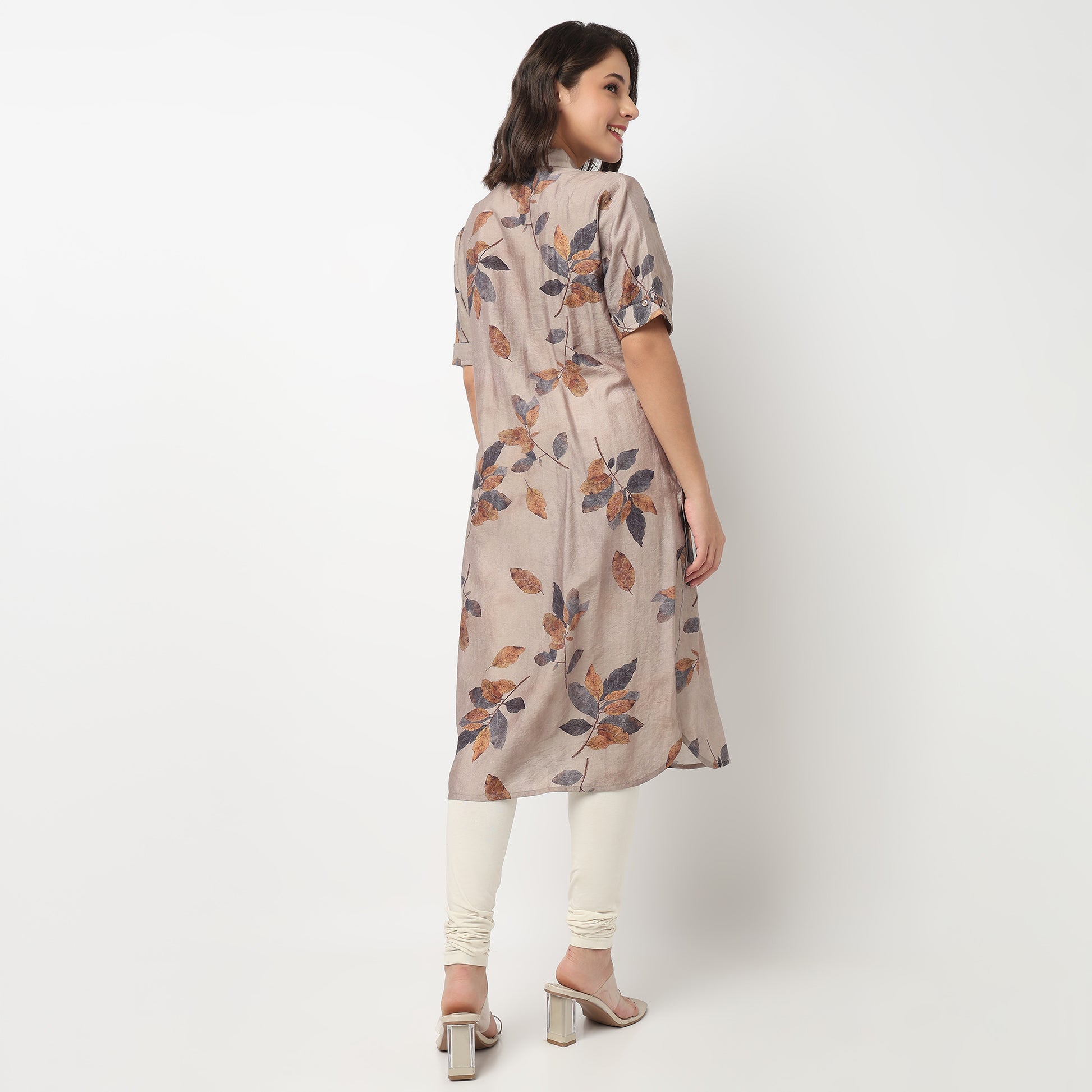 Printed A-Line Kurta