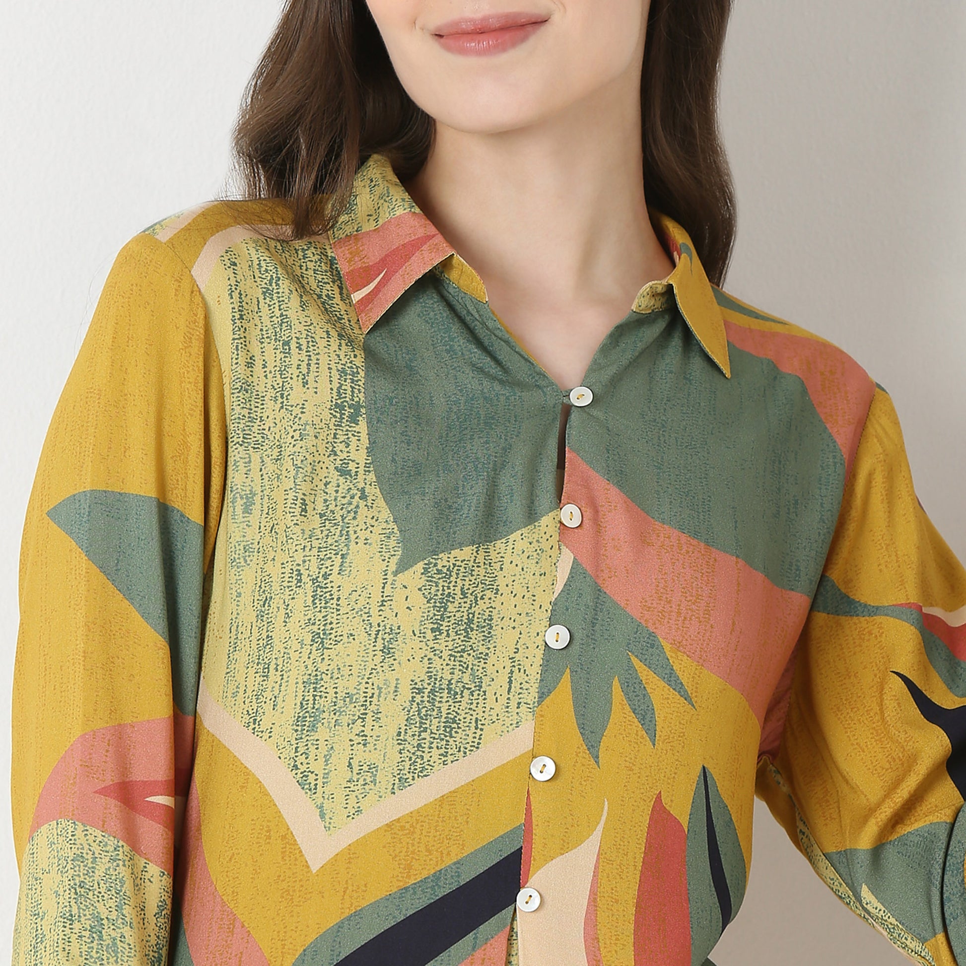 Blue Winterlight Printed Straight Kurta