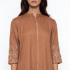 Embroidered Straight Kurta