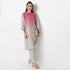 Printed A-Line Straight Fit Kurta