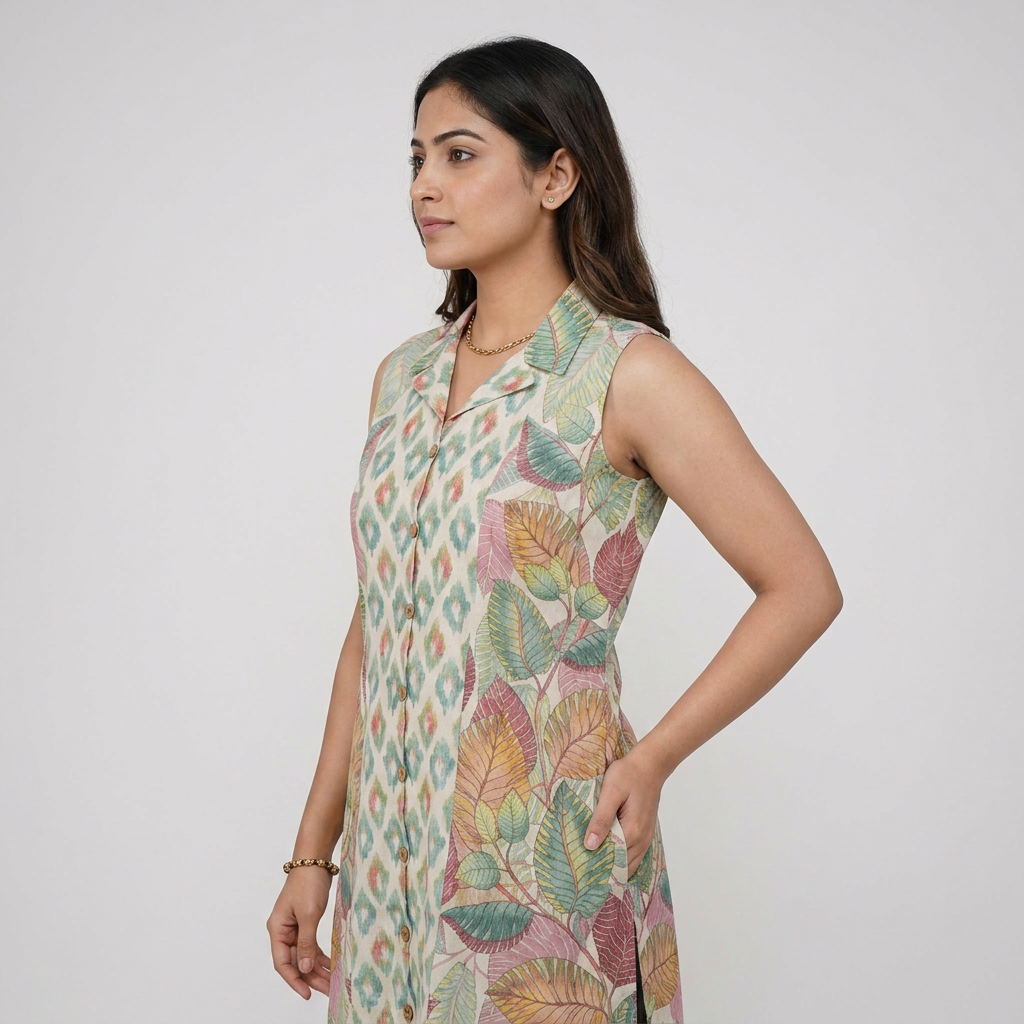 Printed Straight Kurta
