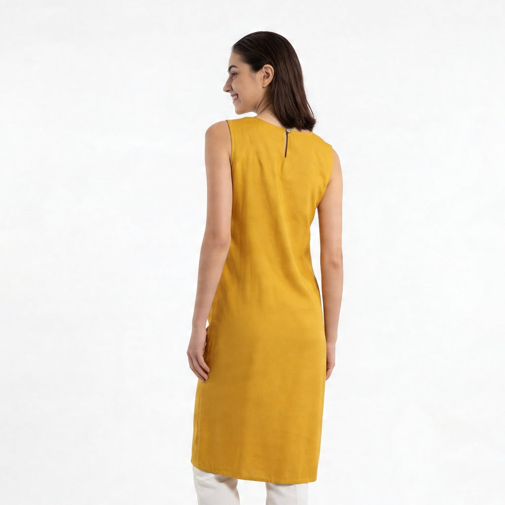 Embroidered Straight Kurta