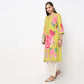 Printed Below Knee Straight Fit Kurta