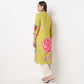 Printed Below Knee Straight Fit Kurta