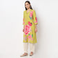 Printed Below Knee Straight Fit Kurta