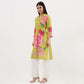 Printed Below Knee Straight Fit Kurta
