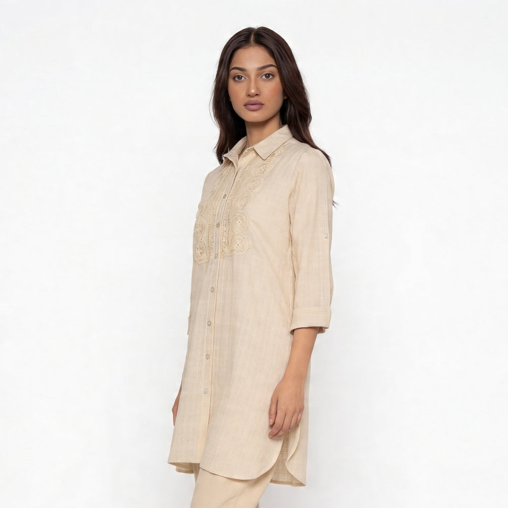 Solid Straight Kurta