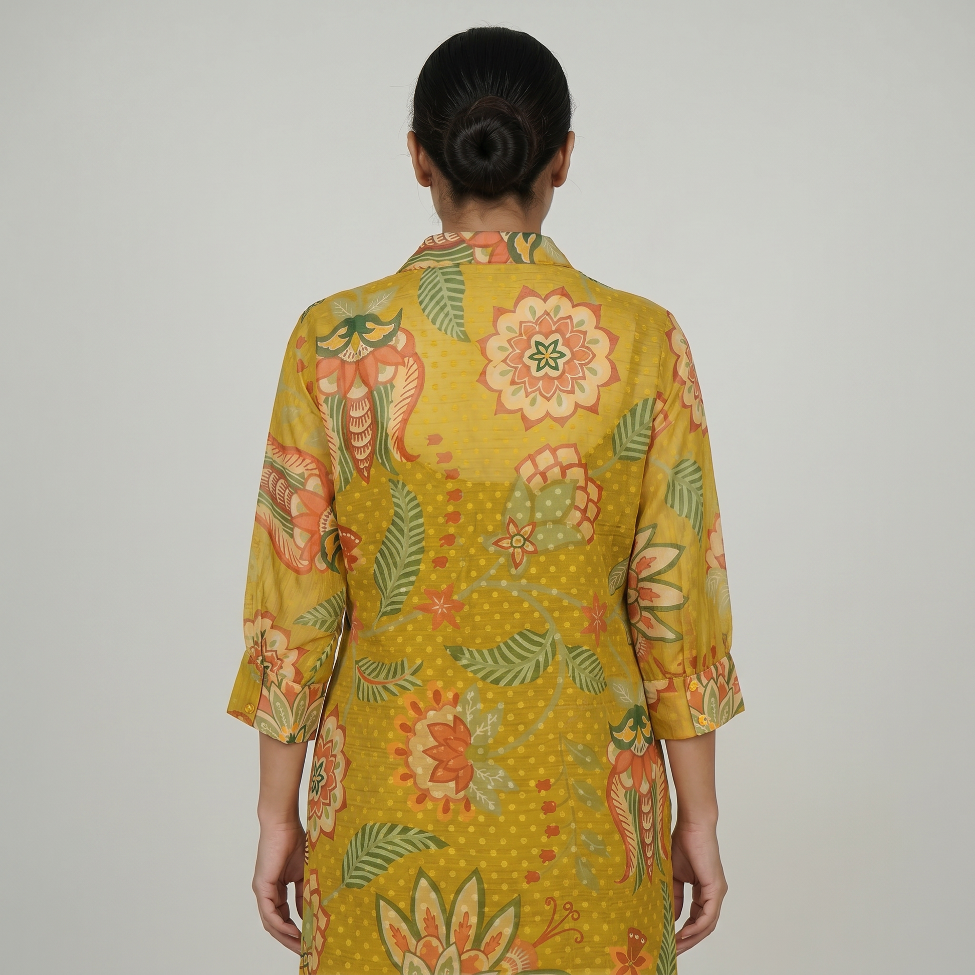 Printed Straight Flared Kurta