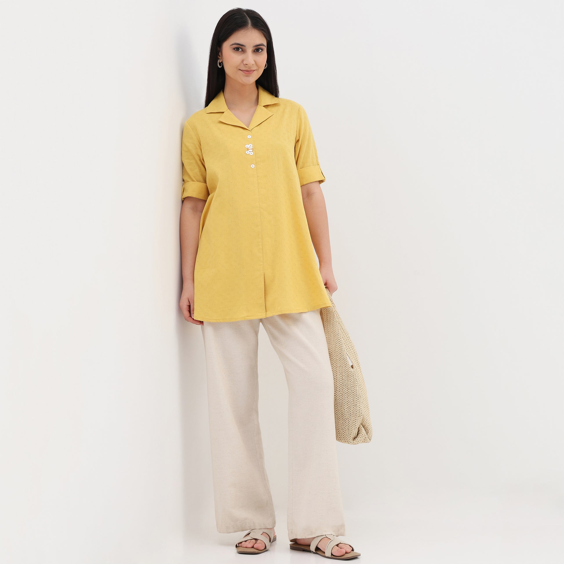 Cotton A-Line Kurta