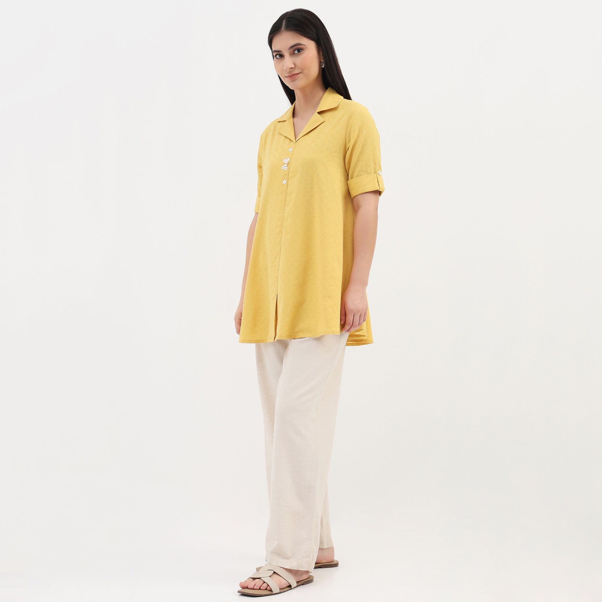 Cotton A-Line Kurta
