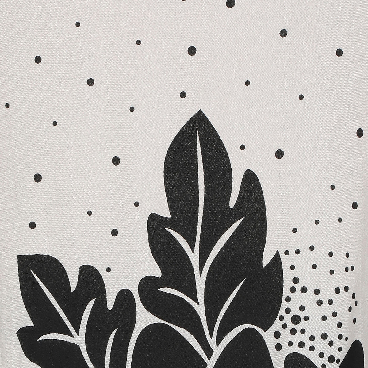 Printed V-Neck Straight Kurta