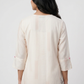 Printed V-Neck A-Line Kurta