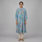 Printed A-Line Flared Kurta