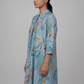 Printed A-Line Flared Kurta