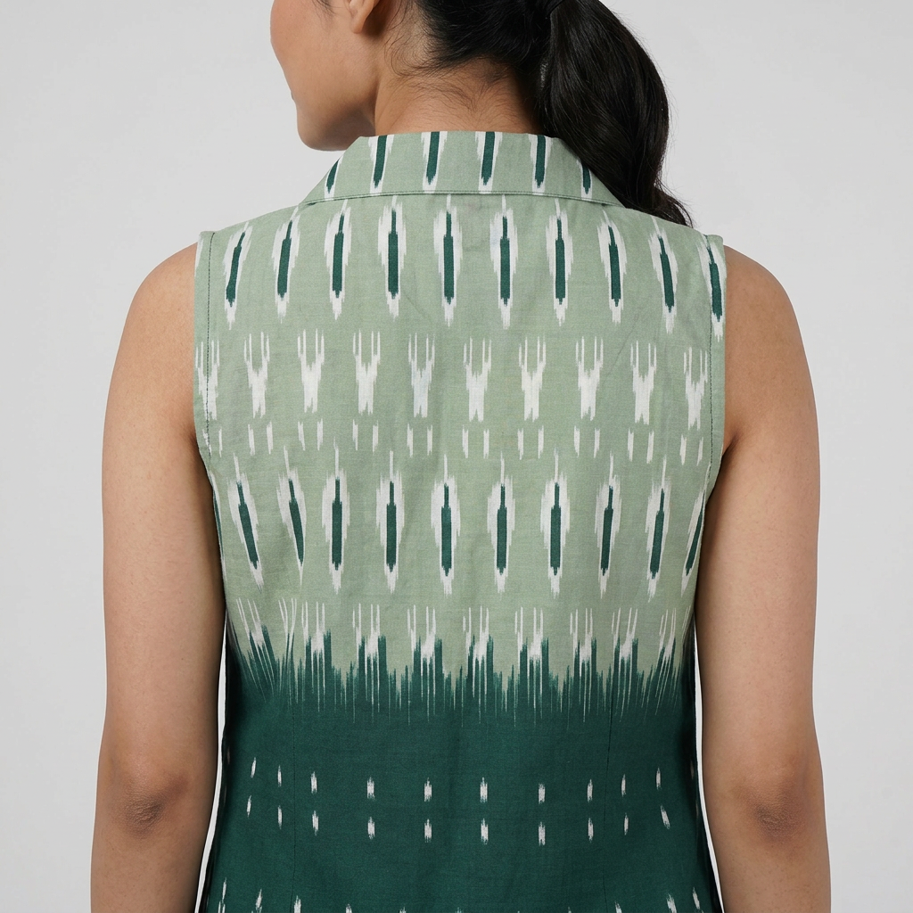 Cotton Printed Flared Kurta