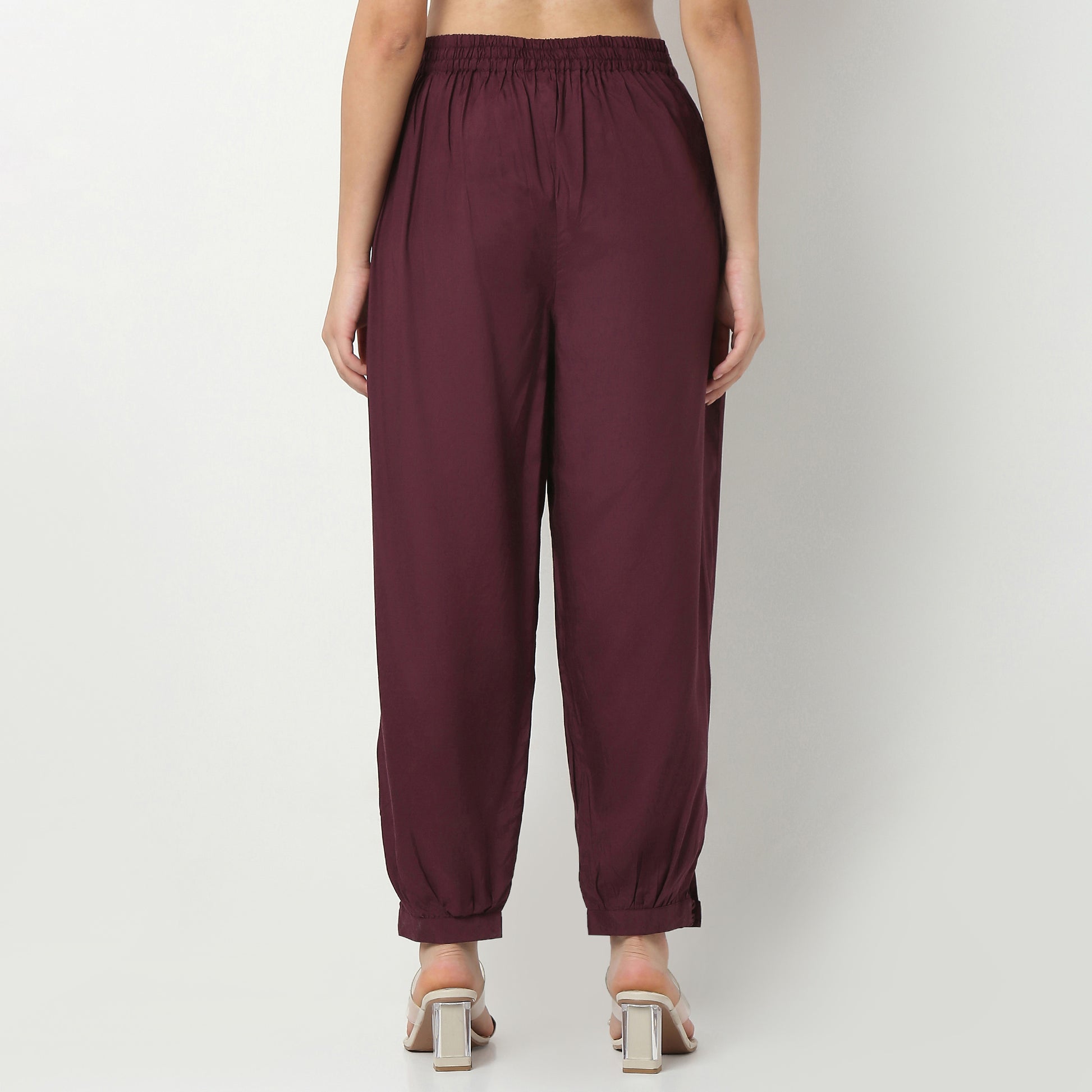 Viscose Ankle Length Pants