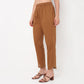 Ankle Length Straight Fit Woven Ethnic Pants 