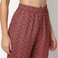 Buy Women Straight Fit Printed Ankle Length Mid Rise Pants  - Style Union