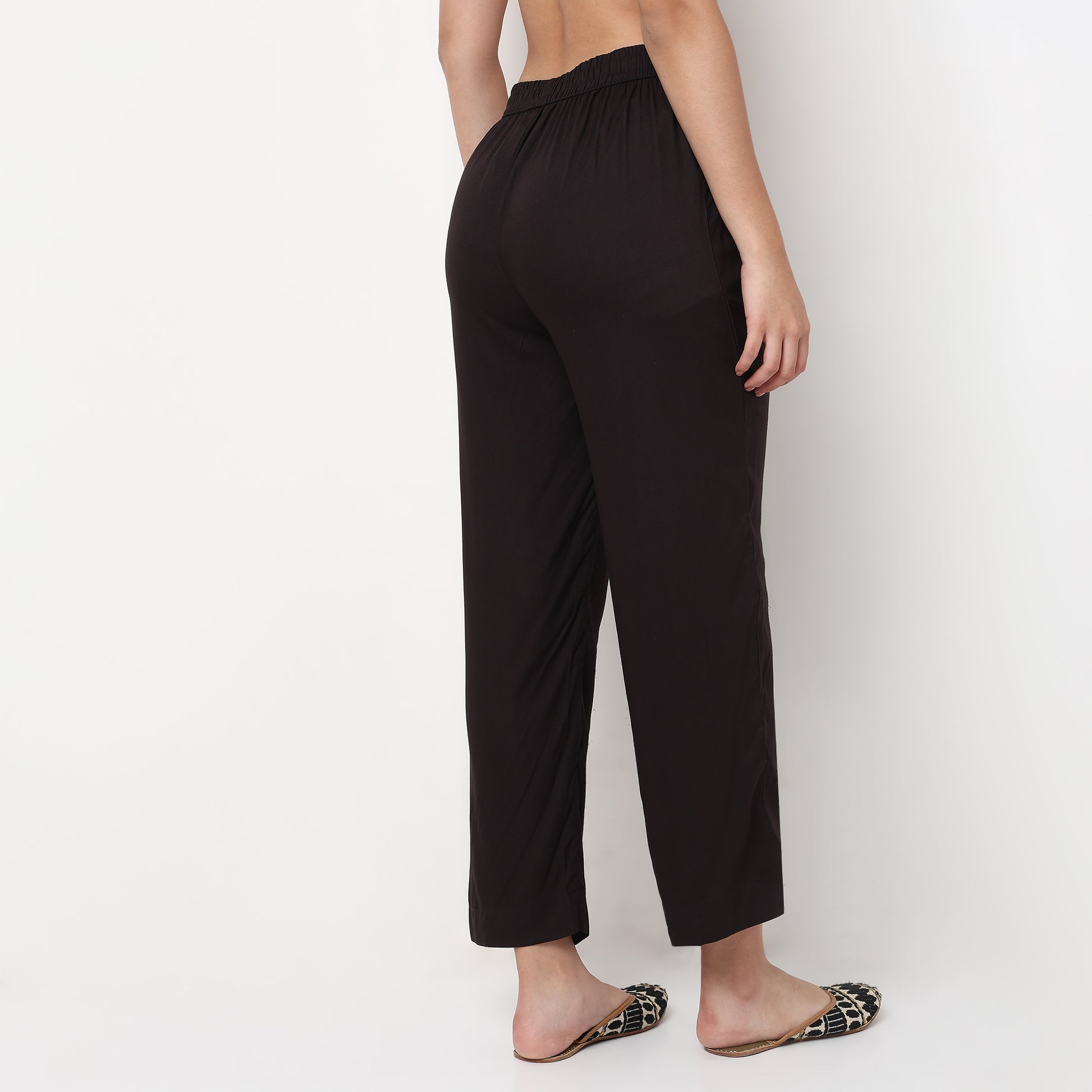 Ankle Length Straight Pants