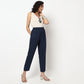 Buy Women Straight Fit Printed Ankle Length Mid Rise Pants  - Style Union