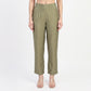 Solid Straight Pants