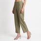 Solid Straight Pants