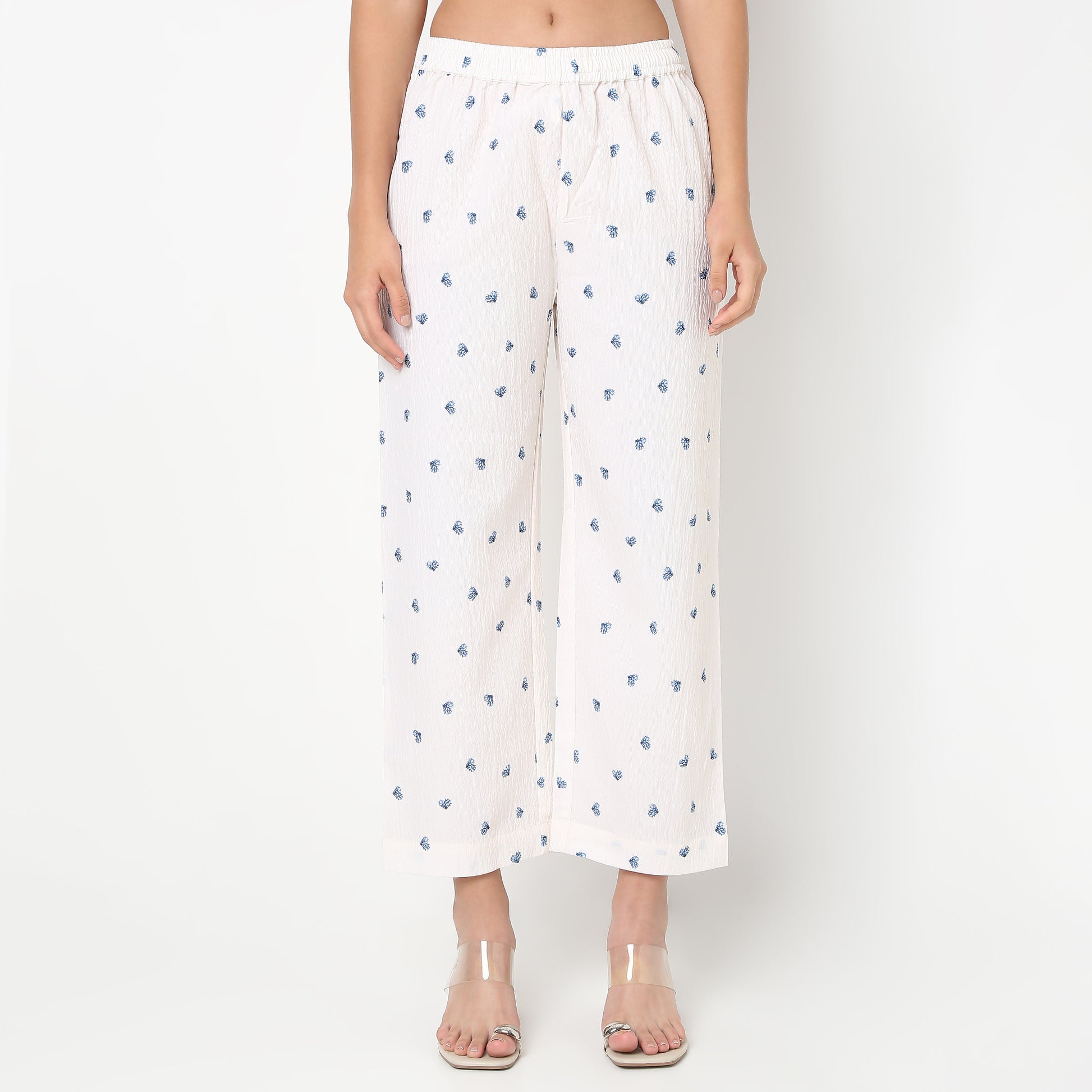 Printed Straight Kurta With Pant Set