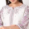 Digital Printed Round Neck Kurta Set