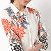 Printed Collar Kurta with Pant Set