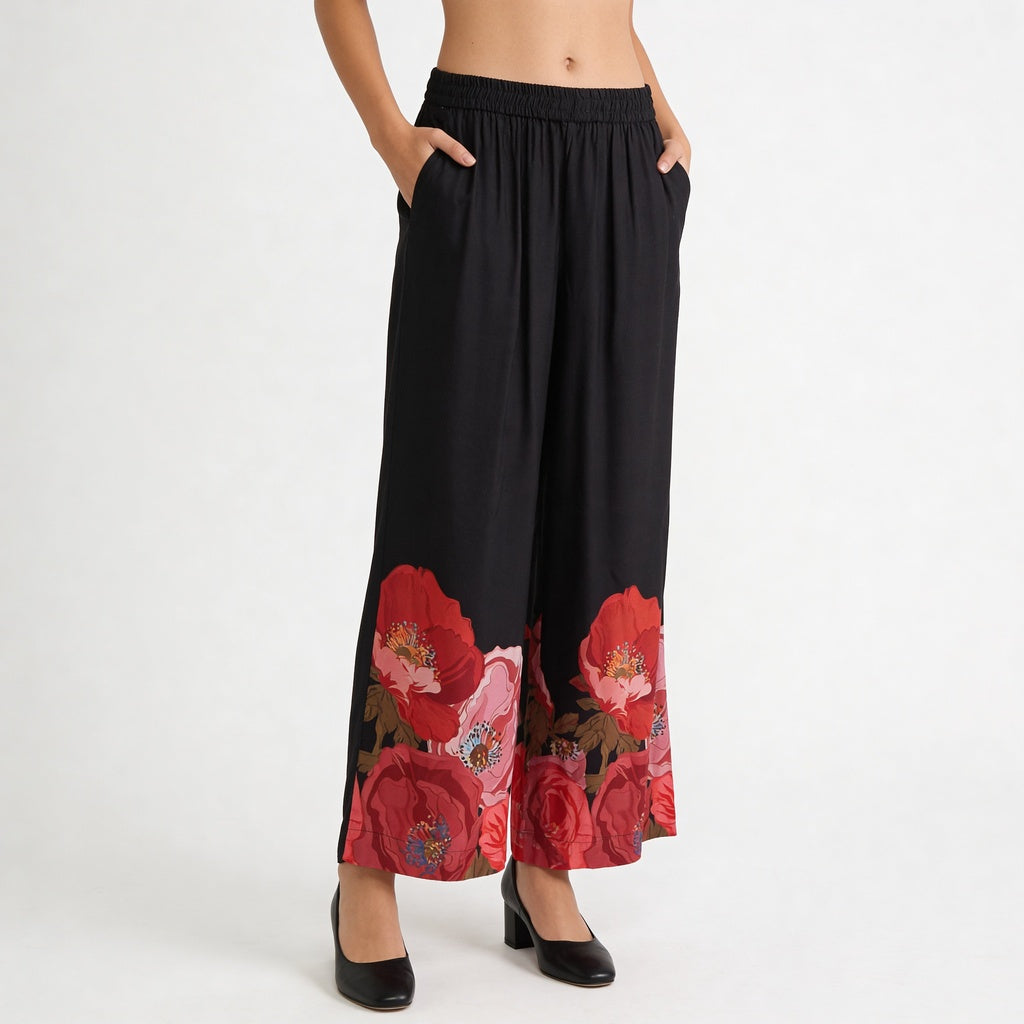 Printed Tie-Up Kurta with Pant Set