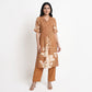 Printed Straight Kurta with Pant Set