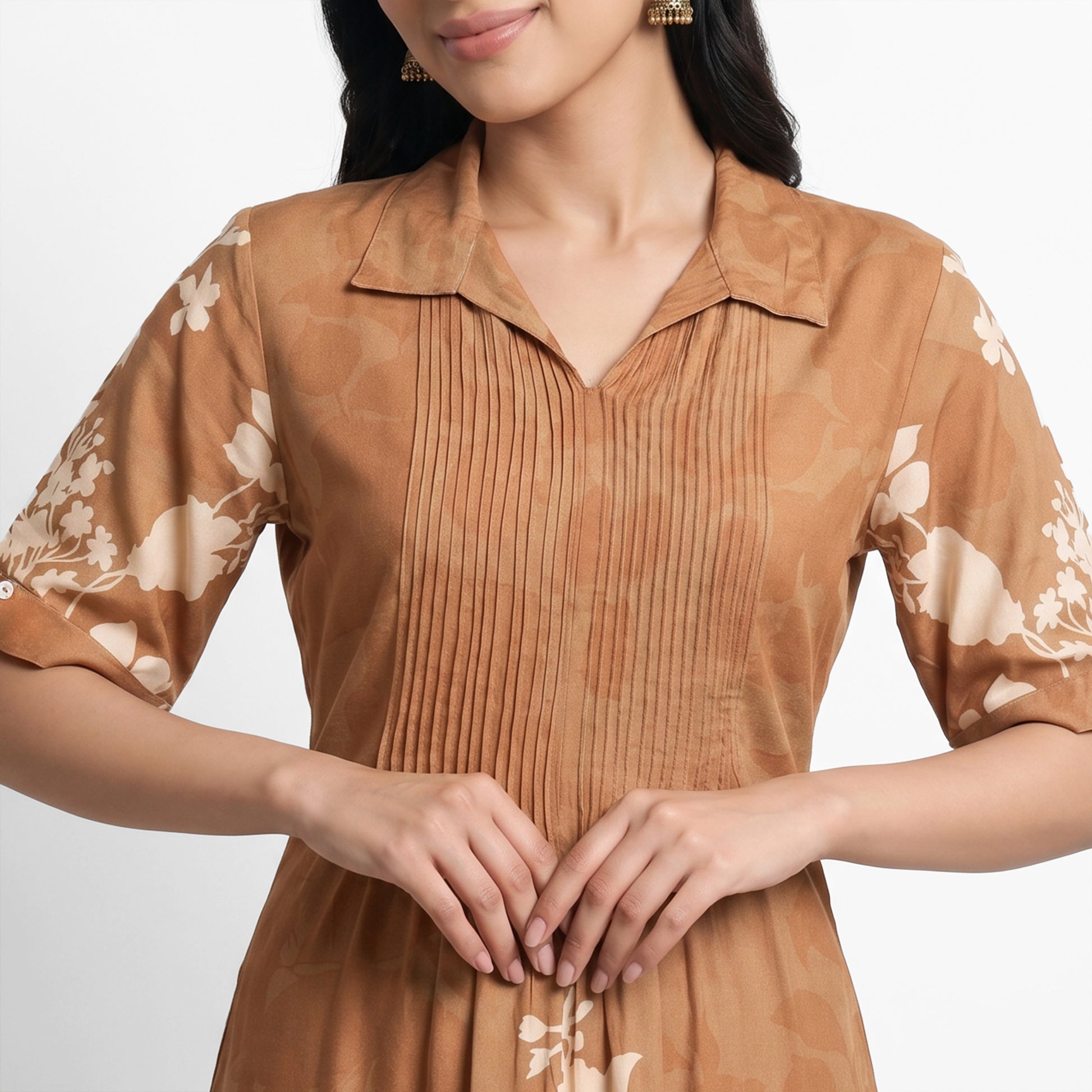 Printed Straight Kurta with Pant Set