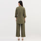 Structured Tie-Up Kurta with Pant Set