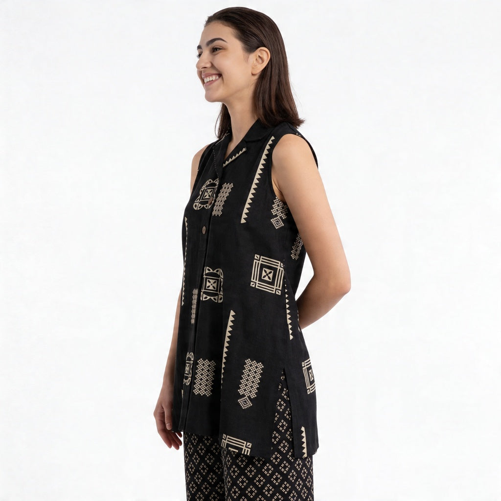 Printed Kurta with Pant Set