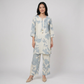 Printed Round Neck Kurta with Pant Set