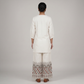 Printed V-Neck Top with Pant Set