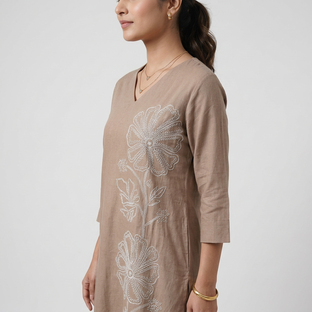 Embroidered Kurta and Pant Sets