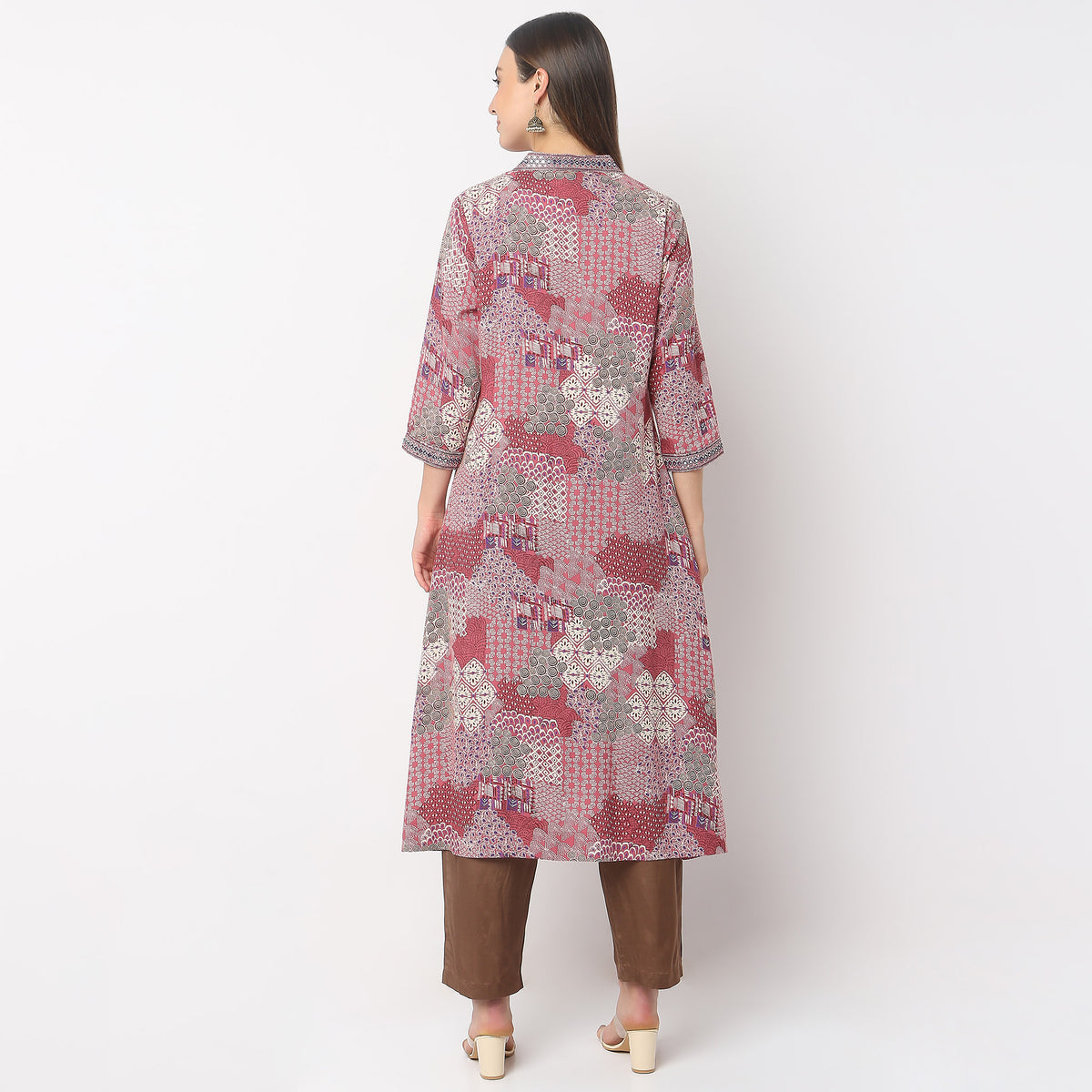 Straight Fit Printed Kurta