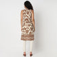 Straight Fit Printed Sleeveless Kurta