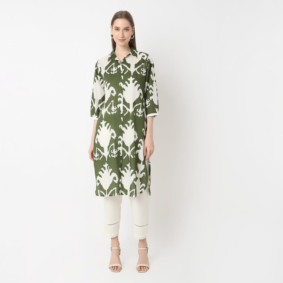 Straight Fit Printed Kurta