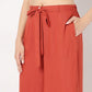 Mid Flare Solid Palazzos